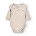 BODY DE BEBE CRUZADO CUELLO VOLANTE DE BABIDU