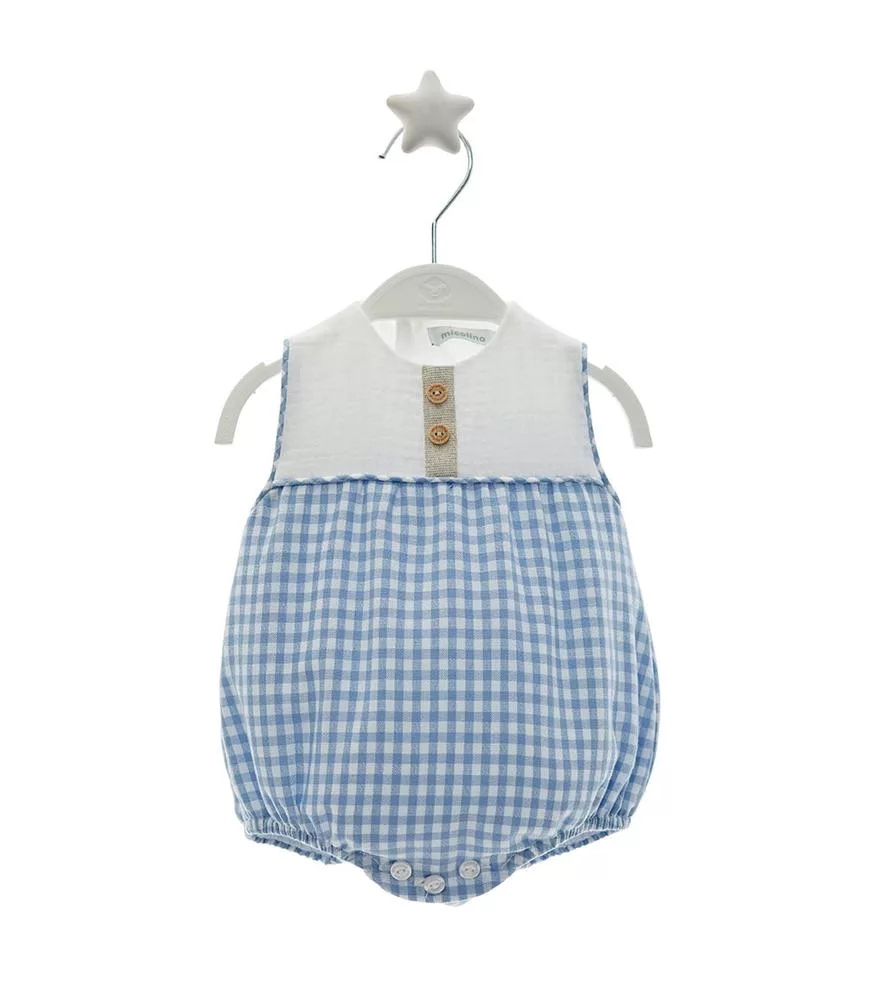 Body Bebé De Punto Bicolor