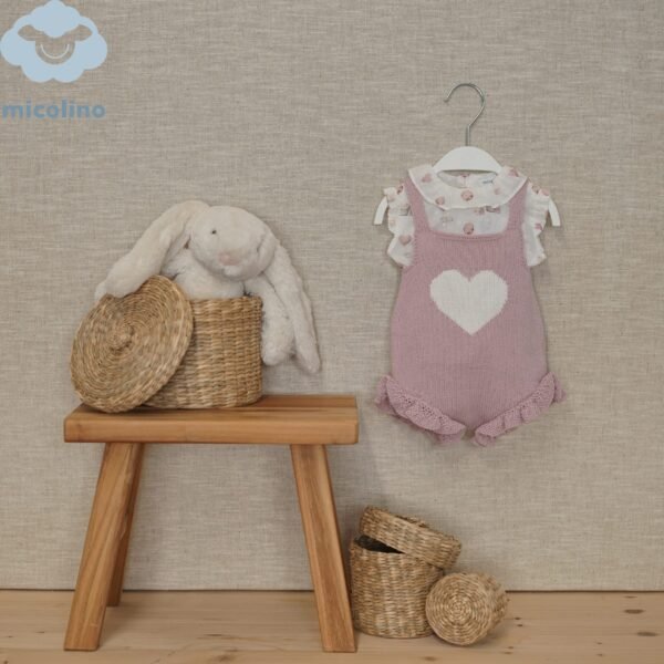 Conjunto Pelele Micolino Corazón