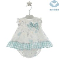 Vestido Micolino Dibujos Marinos