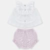CONJUNTO NIÑA BRAGA-BLUSA DE MARTIN ARANDA