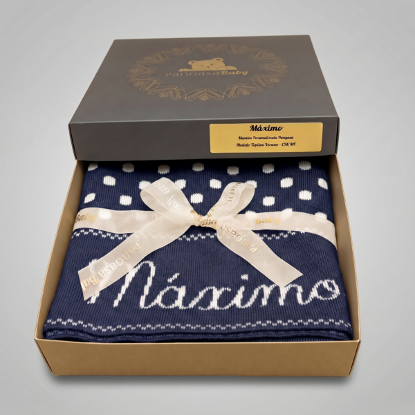 MANTA DE PUNTO PERSONALIZADA PANGASA
