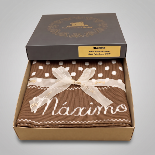 MANTA DE PUNTO PERSONALIZADA PANGASA