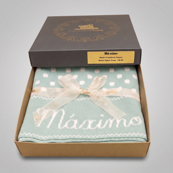 MANTA DE PUNTO PERSONALIZADA PANGASA
