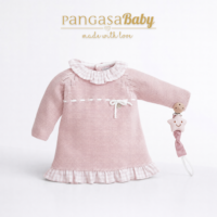 VESTIDO DE PUNTO CON CUADROS VICHY