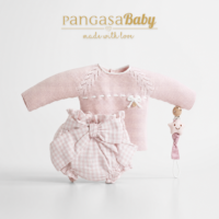 CONJUNTO RANITA CUADROS VICHY PANGASA